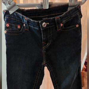 True Religion Haley Super Skinny Jeans - Dark Wash Size 28